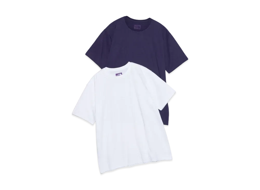 The North Face PURPLE LABEL Pack Field Tee "White / Purple"