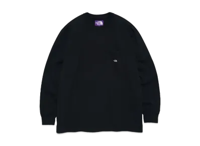 The North Face PURPLE LABEL 7oz Long Sleeve Pocket Tee "Black x Off White"