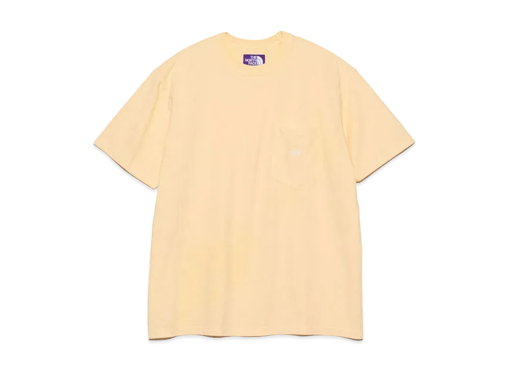 The North Face PURPLE LABEL 7oz Pocket Tee "Butter x Off White"