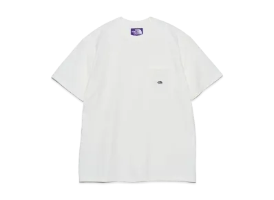 The North Face PURPLE LABEL 7oz Pocket Tee "Off White x Purple"