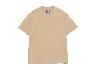 The North Face PURPLE LABEL 7oz Pocket Tee "BeigexOff White