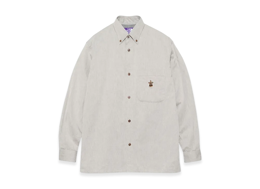 The North Face Purple Label Fffes Button Down Shirt "Beige"