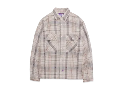 The North Face PURPLE LABEL Amunzen Plaid Field Shirt "Ivory"