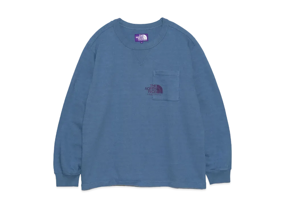 The North Face PURPLE LABEL Field Long Sleeve Graphic Tee "Smoke Blue"