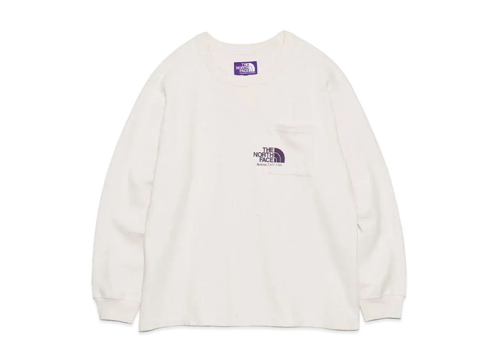 The North Face PURPLE LABEL Field Long Sleeve Graphic Tee "Ivory"