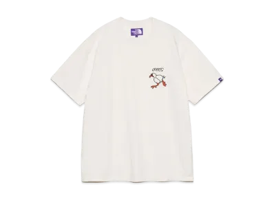 The North Face PURPLE LABEL FFFES Embroidered Graphic Tee "Natural"
