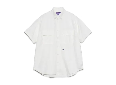 The North Face PURPLE LABEL Button Down Field S/S Shirt "White"