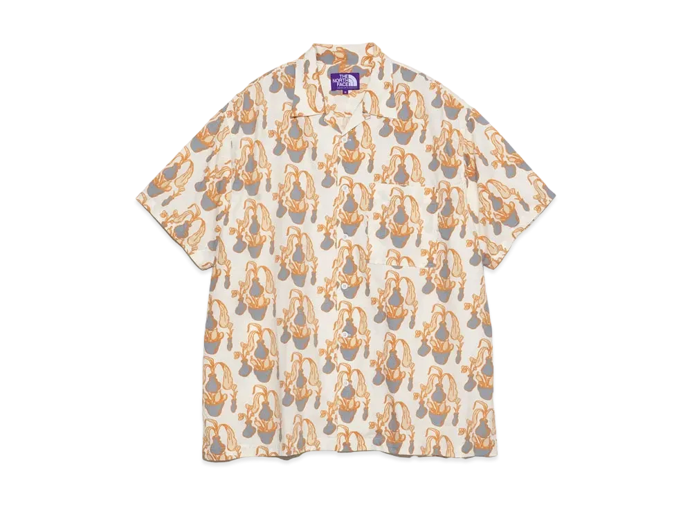 The North Face PURPLE LABEL Open Collar Field S/S Shirt "Beige"