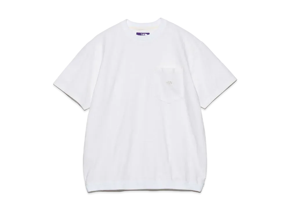 The North Face PURPLE LABEL High Bulky Pocket Tee "Off White"