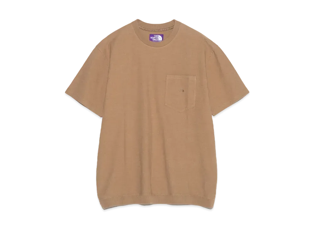 The North Face PURPLE LABEL High Bulky Pocket Tee "Old Tan"