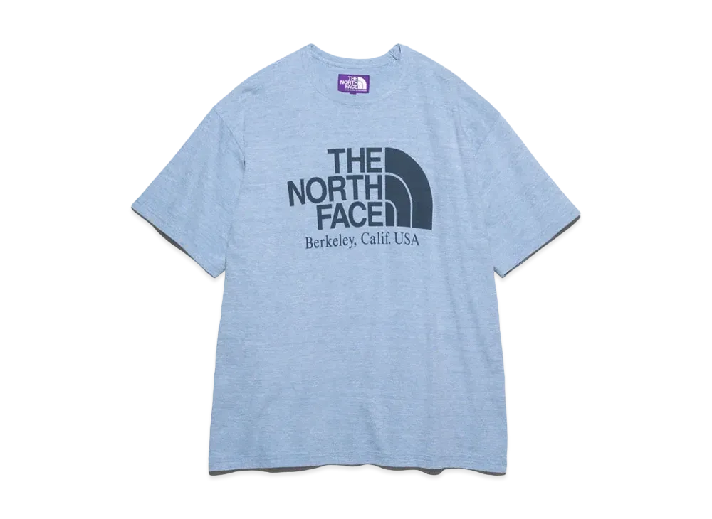 The North Face PURPLE LABEL Cotton Rayon Field Graphic Tee "Mix Blue"