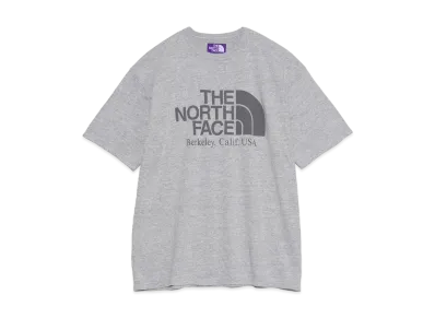 The North Face PURPLE LABEL Cotton Rayon Field Graphic Tee "Mix Grey"