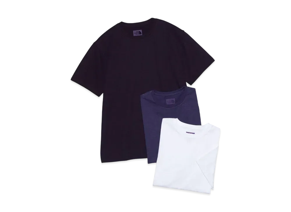 The North Face PURPLE LABEL Pack Field Tee 3P "P3"