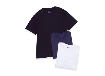 The North Face Purple Label Pack Field Tee 3P "White/Purple/Navy"