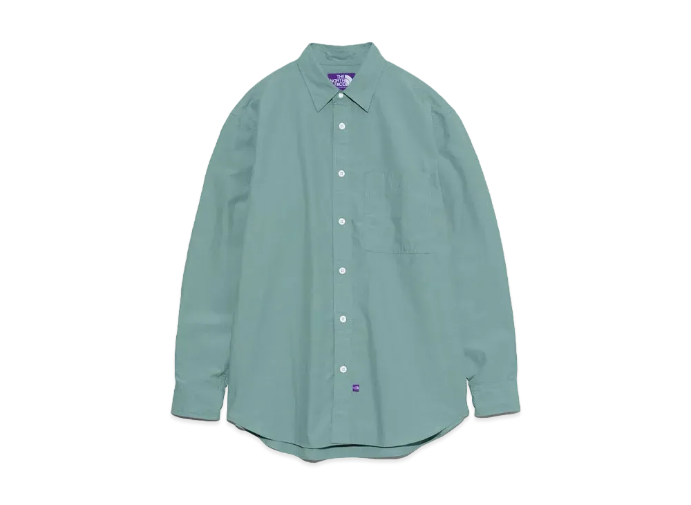 The North Face PURPLE LABEL Regular Collar Field Shirt "Mint Green"