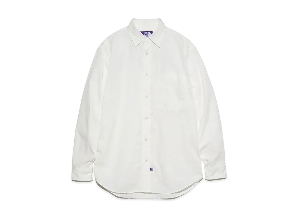 The North Face PURPLE LABEL Regular Collar Field Shirt "Off White"