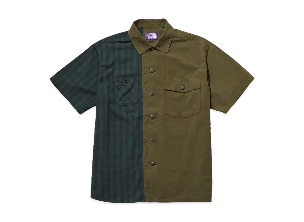 The North Face PURPLE LABEL RP Field Patchwork Shirt "Mix"