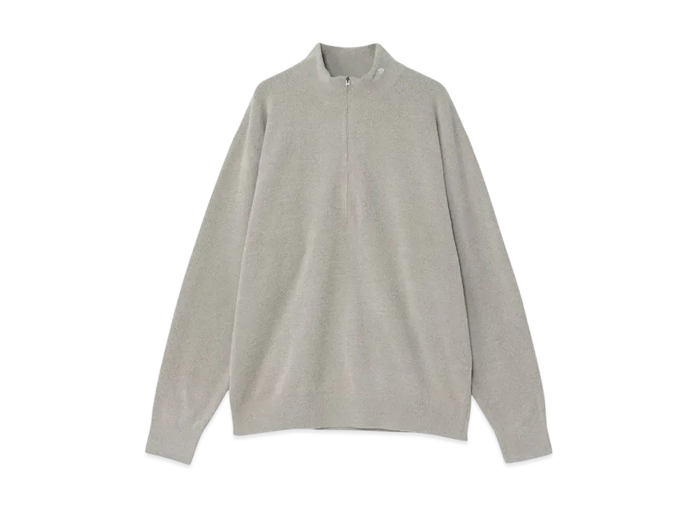 The North Face Versa Airy Half Zip Knit "Fossil Ivory"