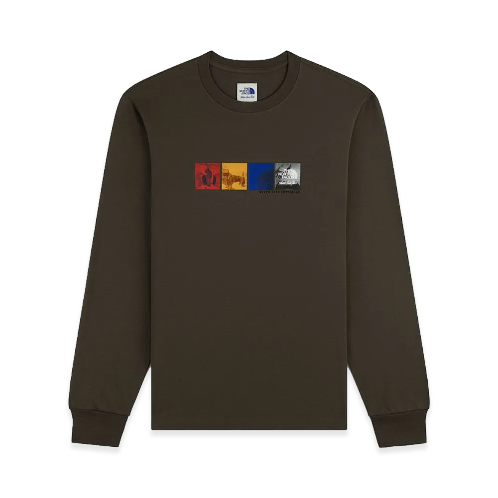 The North Face x Aime Leon Dore Long Sleeve Tee "New Taupe"