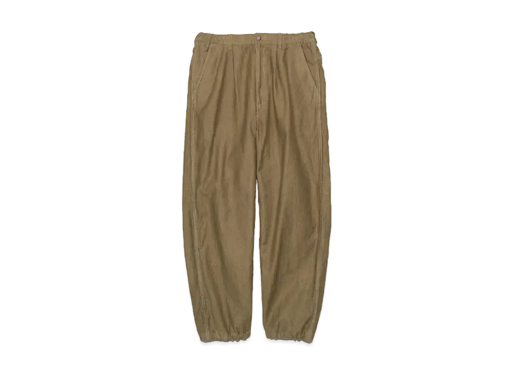 The North Face PURPLE LABEL Uncut Corduroy Wide Tapered Field Pants "Khaki Beige"
