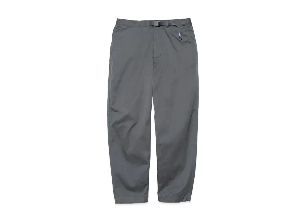 The North Face PURPLE LABEL Chino Wide Tapered Field Pants "Asphalt Gray"
