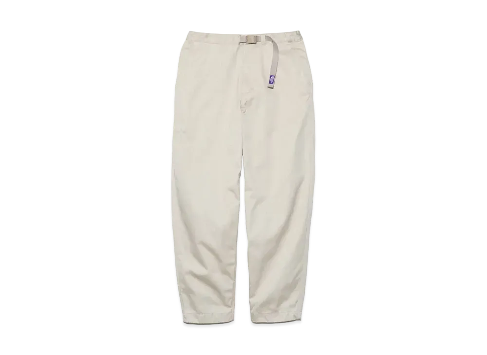 The North Face PURPLE LABEL Chino Wide Tapered Field Pants "Light Beige"