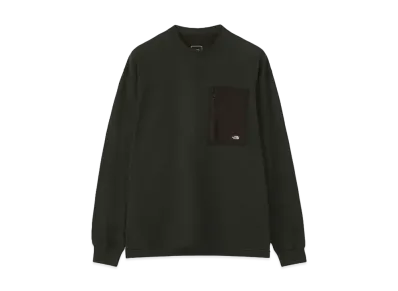 The North Face Long Sleeve Field Pocket Tee "Black"
