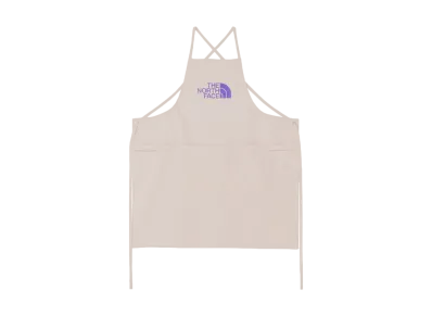 The North Face TNF Logo Apron "NaturalxTNF Purple"