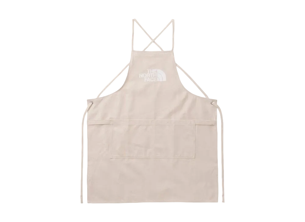 The North Face TNF Logo Apron "NaturalxWhite"