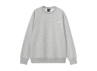 The North Face Small Logo Heather Sweat Crew "Mixed Gray 2"