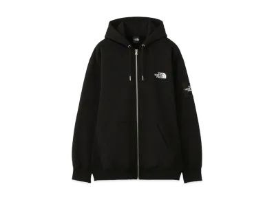 The North Face Square Logo Full Zip "Black"