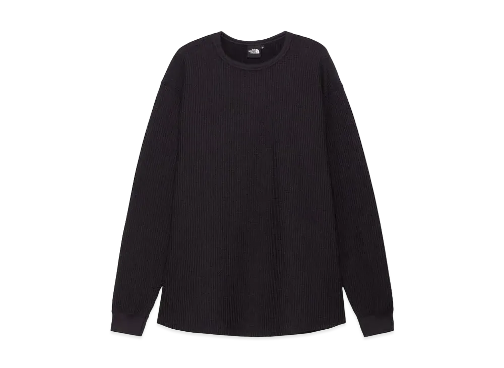 The North Face Long Sleeve Warm Waffle Crew "Black"