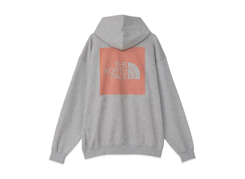 The North Face Jacquard Back Square Logo Hoodie "Mix Gray"