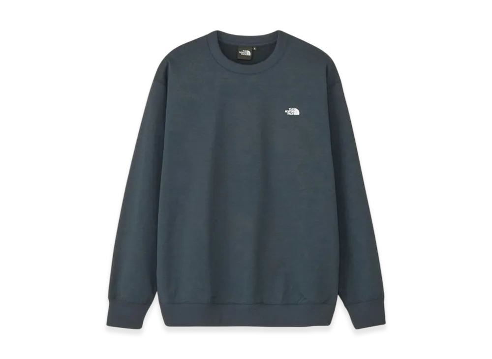 The North Face Small Logo Heather Sweat Crew "Urban Navy"