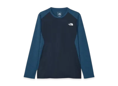 The North Face Long Sleeve Hybrid GTD Melange Crew "Mountain Blue"