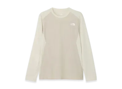 The North Face Long Sleeve Hybrid GTD Melange Crew "Grayish White"
