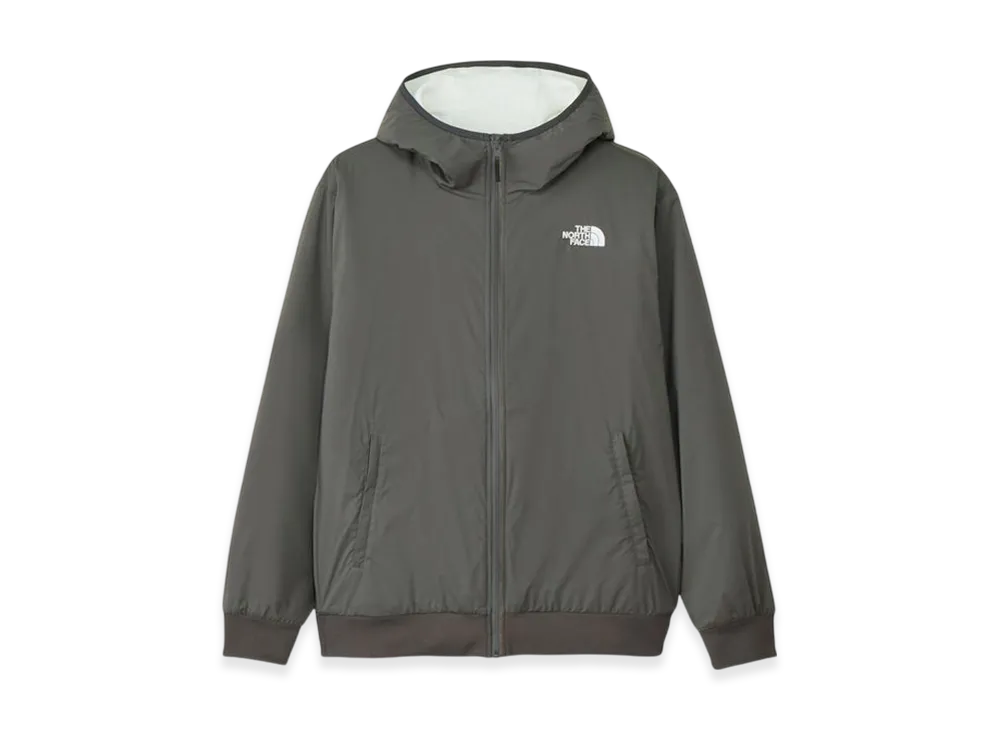 The North Face Reversible Tech Air Hoodie "Graphite Gray/White Mix Gray"