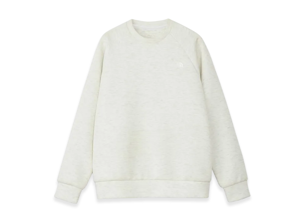 The North Face Tech Air Sweat Crew "White Mix Gray"