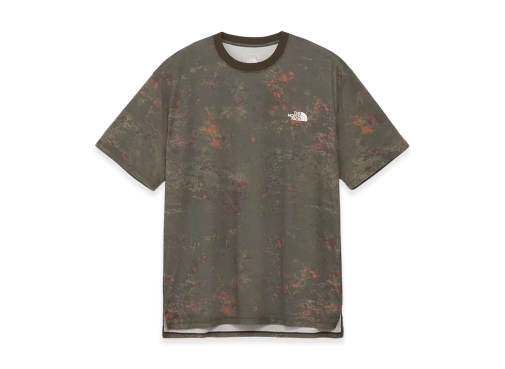 The North Face Short Sleeve Free Run Flash Dry Crew "Trajectory Taupe"