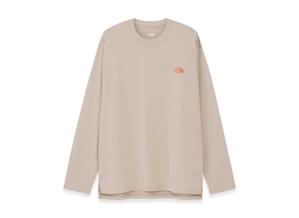 The North Face Long Sleeve Free Run Flash Dry Crew "Fossil Ivory"