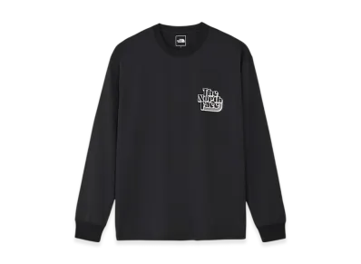 The North Face Long Sleeve Free Run Graphic Crew "Black"
