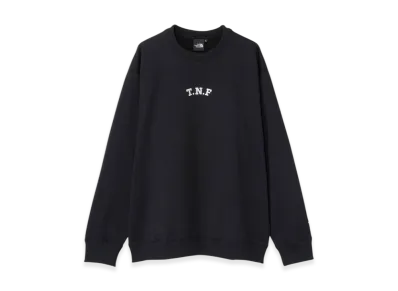 The North Face TNF Logo Heather Sweat Crew "Black"