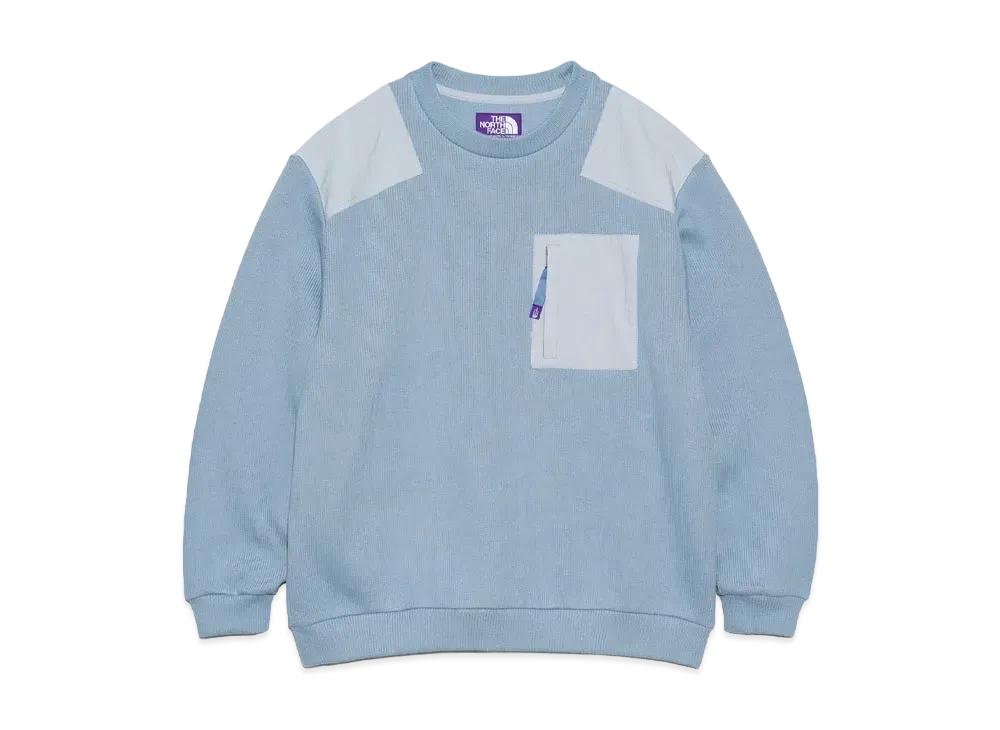 The North Face PURPLE LABEL Field Commando Sweatshirt "Sax"