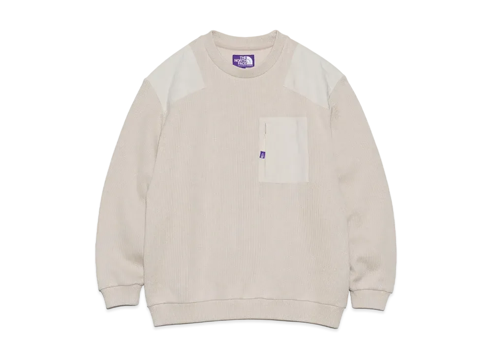 The North Face PURPLE LABEL Field Commando Sweatshirt "Beige"