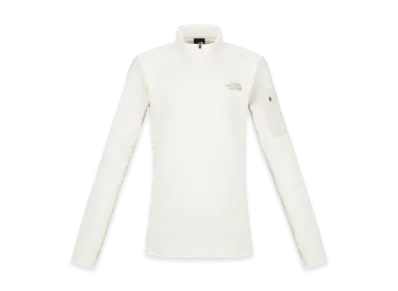 The North Face Basodino L/S Zip T-Shirt "Cream"