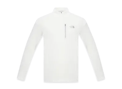The North Face Bisti L/S Zip T-Shirt - 25SS "White"