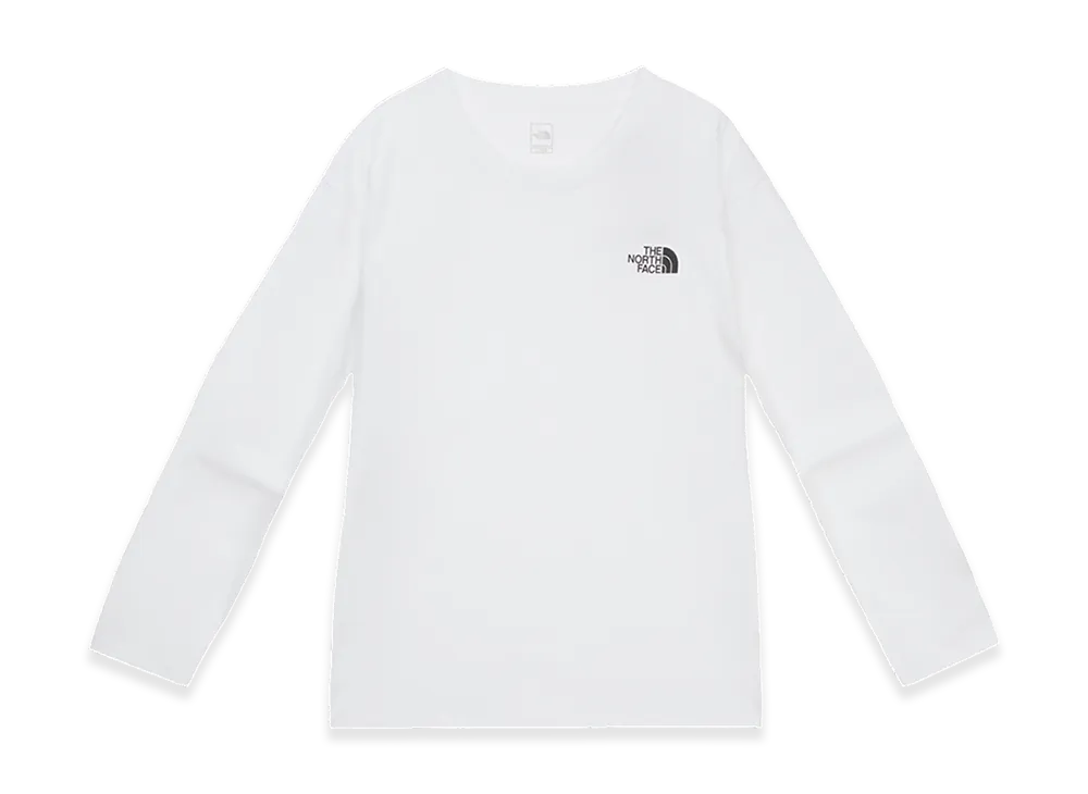 The North Face Brenta L/S Round T-Shirt - 25SS "White"