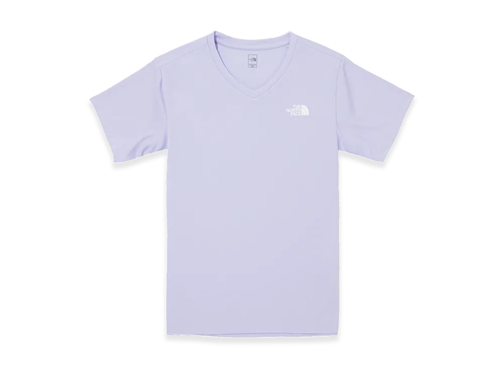 The North Face Recovery S/S V-Neck - 25SS (W) "Light Purple"