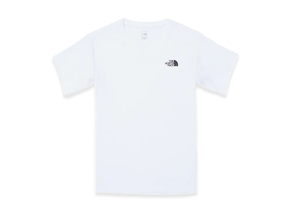 The North Face Recovery S/S V-Neck - 25SS (W) "White"