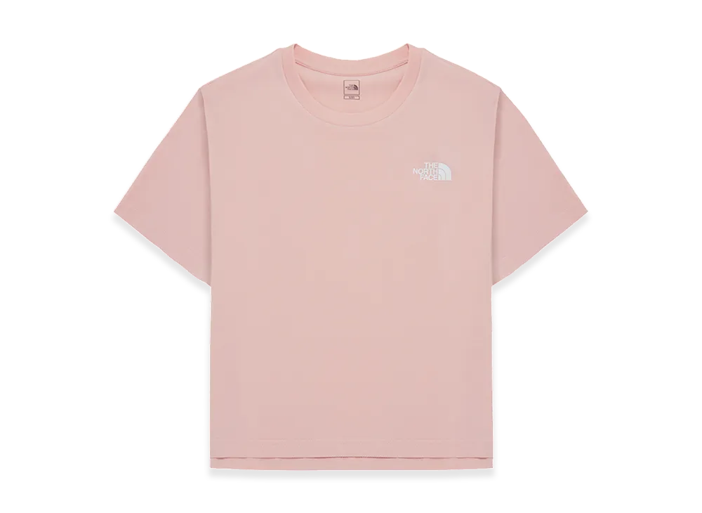The North Face Cotton Basic S/S Round T-Shirt - 25SS (W) "Pale Pink"